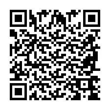 QR-Code für Telefonnummer +2698764637