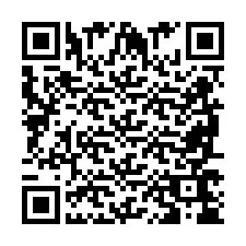 QR-код для номера телефона +2698764677