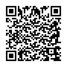 QR-code voor telefoonnummer +2698764710