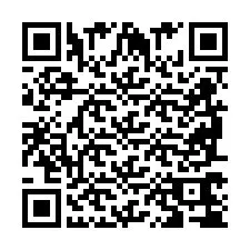 QR код за телефонен номер +2698764716