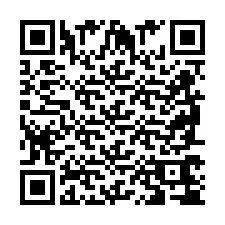 QR код за телефонен номер +2698764718