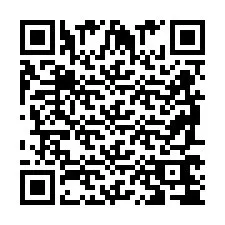 Código QR para número de teléfono +2698764721