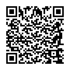 QR kód a telefonszámhoz +2698764725