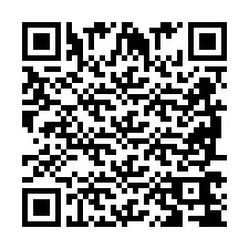 QR-код для номера телефона +2698764726