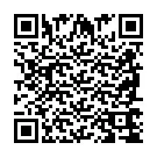 QR Code pour le numéro de téléphone +2698764728