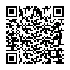 QR Code pour le numéro de téléphone +2698764740