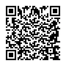 QR код за телефонен номер +2698764757