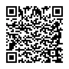 Código QR para número de teléfono +2698764768