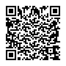 QR-код для номера телефона +2698764788