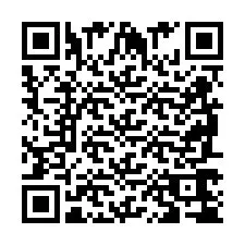 Código QR para número de teléfono +2698764794