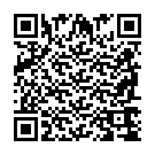 QR-код для номера телефона +2698764795