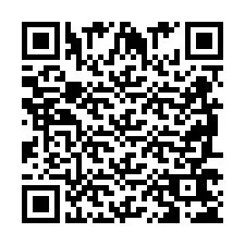 Codice QR per il numero di telefono +2698765274