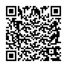 QR-code voor telefoonnummer +2698765341