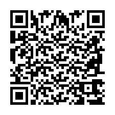 QR-code voor telefoonnummer +2698765383