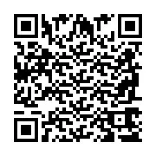 QR-код для номера телефона +2698765385