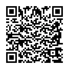 QR код за телефонен номер +2698765386