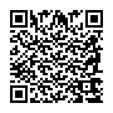 Código QR para número de telefone +2698765390