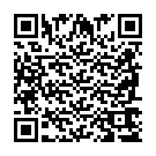 Codice QR per il numero di telefono +2698765394