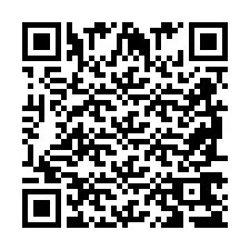 QR-код для номера телефона +2698765399