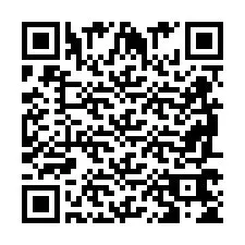 QR kód a telefonszámhoz +2698765425