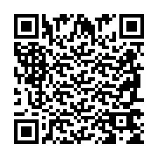 Código QR para número de teléfono +2698765430