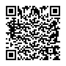 QR-Code für Telefonnummer +2698765448