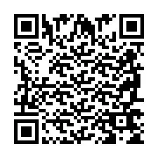 QR Code pour le numéro de téléphone +2698765470