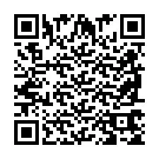 QR-Code für Telefonnummer +2698765509