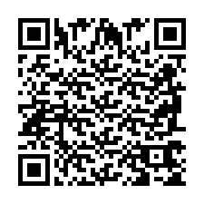 Código QR para número de teléfono +2698765514