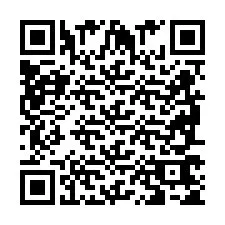 Código QR para número de teléfono +2698765532