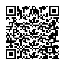 Codice QR per il numero di telefono +2698765553