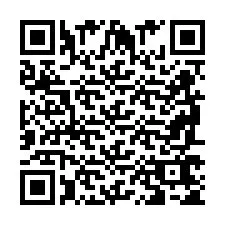 QR Code pour le numéro de téléphone +2698765565