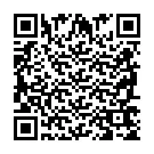 Código QR para número de teléfono +2698765570