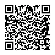 QR-код для номера телефона +2698765575