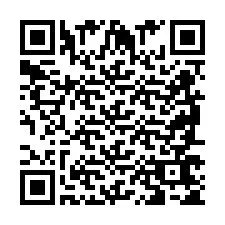 Kode QR untuk nomor Telepon +2698765578