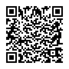 QR код за телефонен номер +2698765581