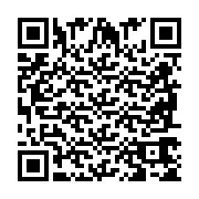 QR kód a telefonszámhoz +2698765586