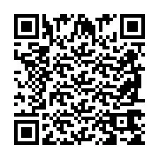 QR-код для номера телефона +2698765589