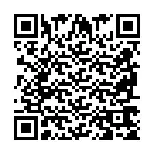 QR-код для номера телефона +2698765593