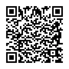 QR-Code für Telefonnummer +2698765622