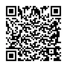 QR-код для номера телефона +2698765624