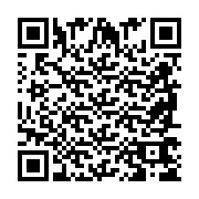 Código QR para número de teléfono +2698765629