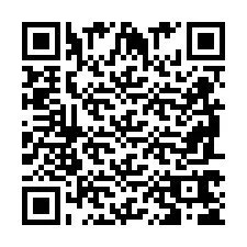 QR-Code für Telefonnummer +2698765645