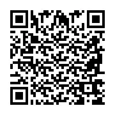 QR Code pour le numéro de téléphone +2698765657