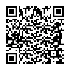 QR-код для номера телефона +2698765673