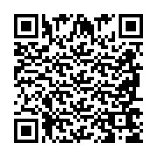 QR код за телефонен номер +2698765676