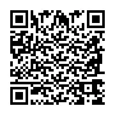 QR-Code für Telefonnummer +2698765686