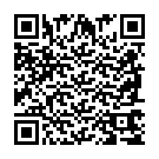 QR-код для номера телефона +2698765708