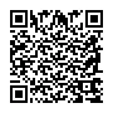 QR-code voor telefoonnummer +2698765711