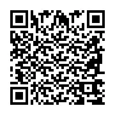 QR-код для номера телефона +2698765723